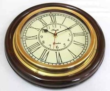 Vintage Nautical Brass Wall