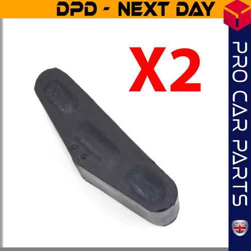 2xrear exhaust mounting rubber - 2xrear,