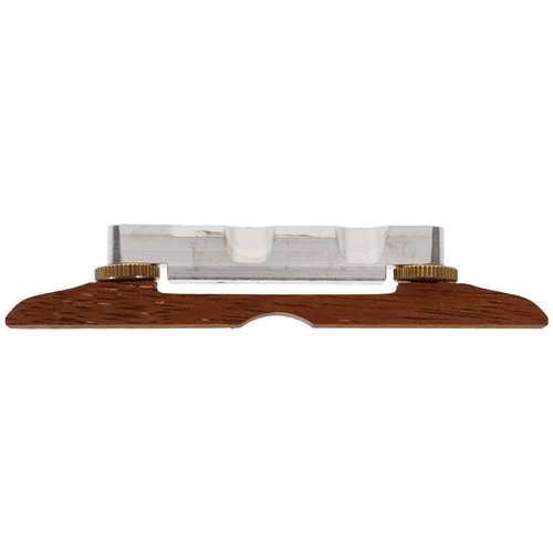 Coffee wood banjo bridge - coffee,