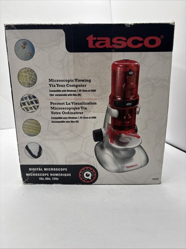 Tasco 120x digital microscope - 120x,