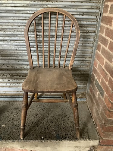 Old used antique hoop back - hoop,