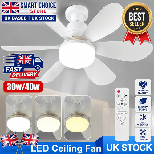 40w modern led ceiling fan - modern,