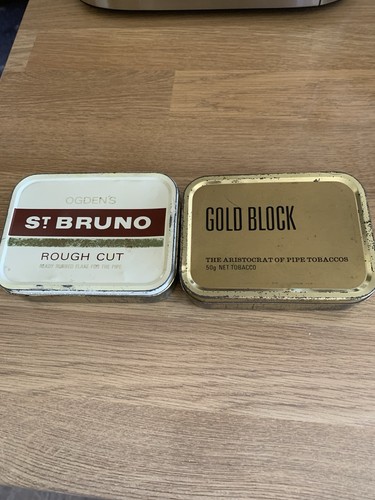 Vintage tobacco tins - tobacco,