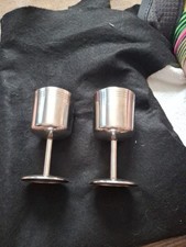Stainless Steel Wine Goblets
