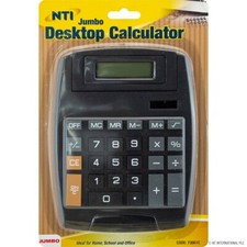 Jumbo Desktop Calculator 8 Digit Large Button School Home Office