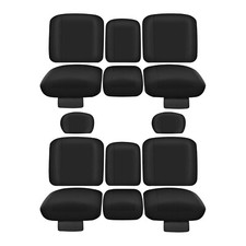 Black Defender Max Seat Cover
