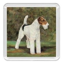Wire Fox Terrier Dog Acrylic
