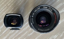 Voigtlander SUPER WIDE HELIAR 15mm F4.5 aspherical Leica LTM/L39 mount & finder