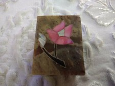 Small Vintage Soapstone Box