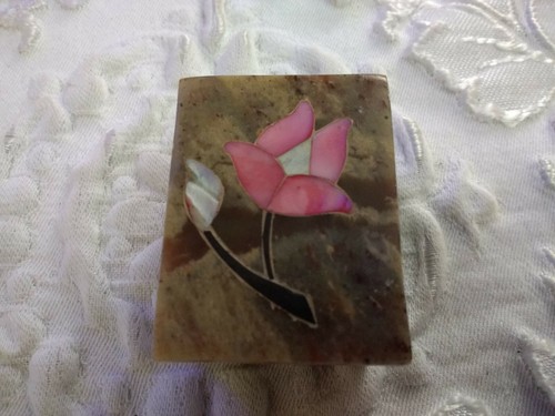 Small vintage soapstone - soapstone, box