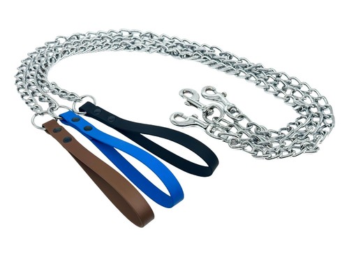 Metal dog leash - metal, with