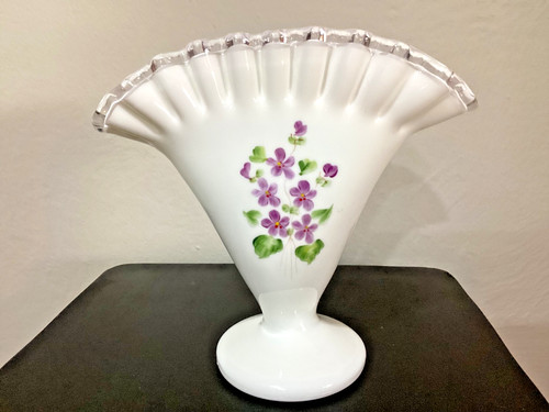 Fenton mcm violets in - 6.25",