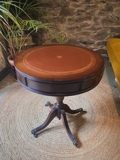 Antique Regency Mahogany Drum
