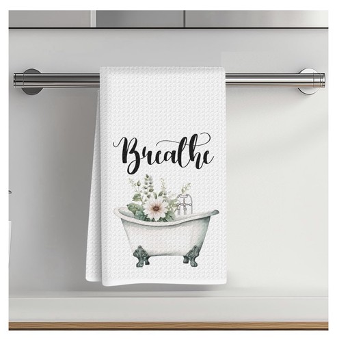 Breathe beautiful floral - “breathe”,