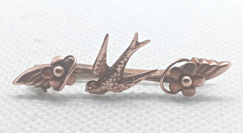 Antique fully hallmarked 9ct - fully,