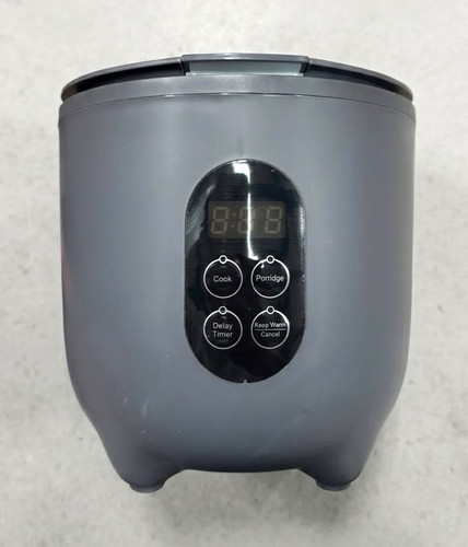 Grey electric rice cooker - electric,