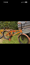 Mafia Bikes Kush2+ 20 Inch BMX Bike Orange Serviced fully Working