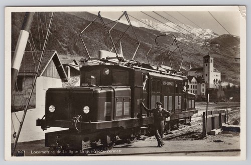1930s brig visp zermatt - c.1930s, brig-visp-zermatt