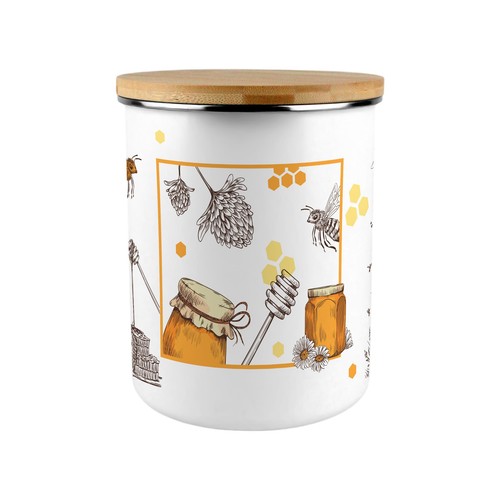 Extra large enamel - canister,
