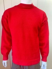 Wool Guernsey / Gansey Crew Neck Jumper - Sweater