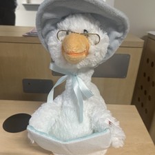 Mother Goose Nursery Rhyme Animated Plush Toy Reads/ Sings Working 25 x 34cm A