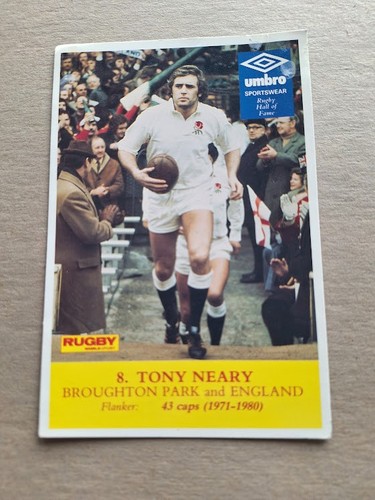 Rugby union memorabilia tony - rugby,