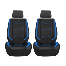 Black blue auto cushion seat - black+blue,