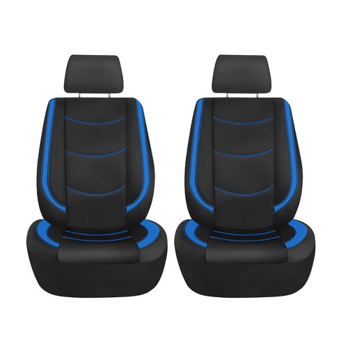 Black blue auto - cushion, seat