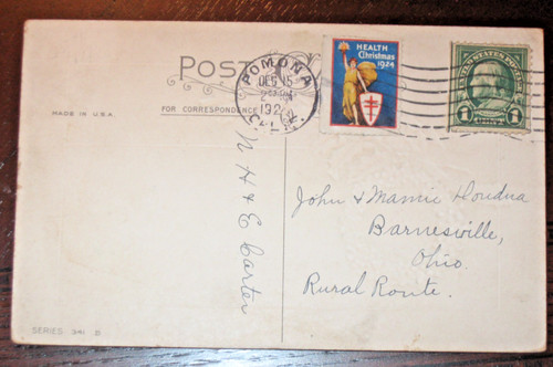 1924 christmas seals cover - 1924,