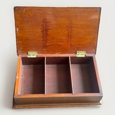 Vintage Wooden Divided Storage