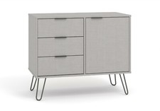 Grey Retro Small 1 Door 3