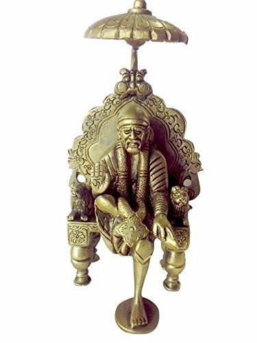 Brass statue idol shirdi - idol,