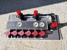 Home Brew co2 regulator and controller Bank. Excellent For Multi Keg Keezer