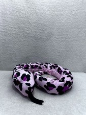 Smiki 50 inch pink purple snake soft toy plushie teddy plush toy
