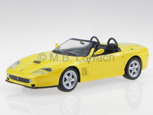 Ferrari 550 barchetta yellow - ferrari,