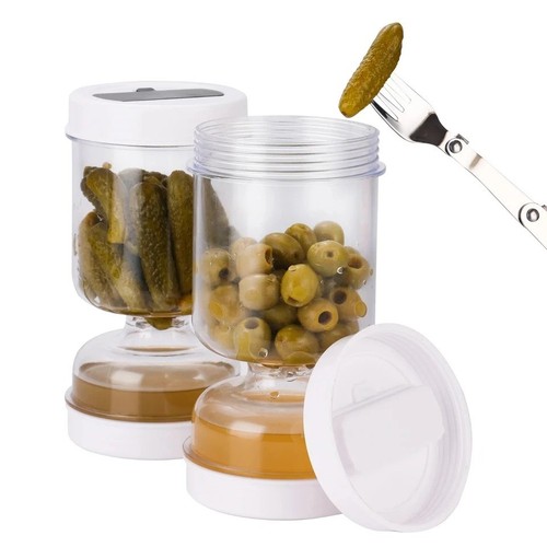 Olive and pickle - strainer, jar