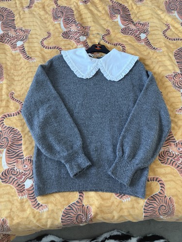 Tesco grey knit jumper - tesco,