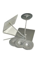 100x 62mm Aluminum Stick Pins Insulation Celotex / Kingspan / Rockwool FREE P&P