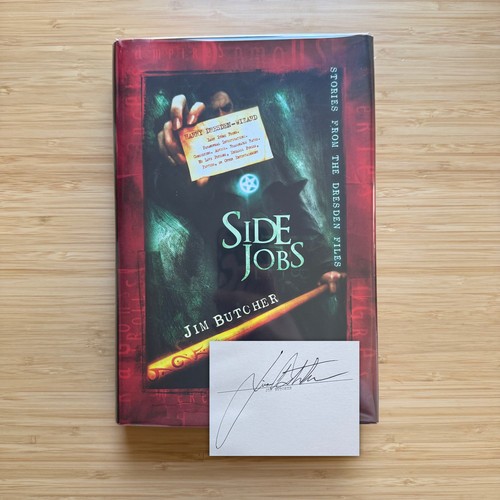 Signed dresden files - dresden, jobs