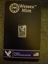 Wessex Mint 1g Eagle Bar