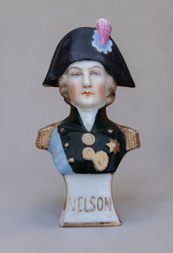 Ceramic miniature painted - , doll