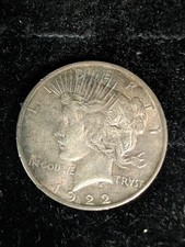 1922 Silver Peace Dollar