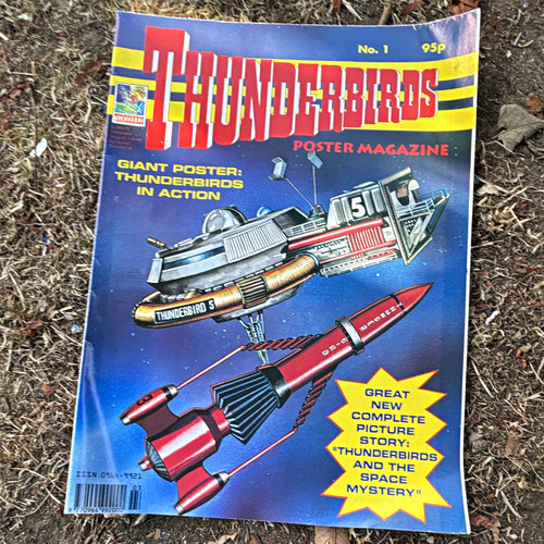 Thunderbirds poster magazine - thunderbirds,