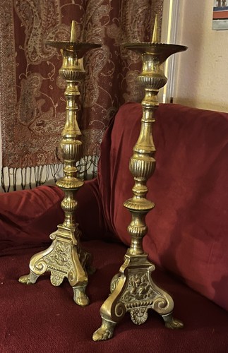 Large pair brass - large,