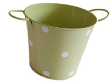 Oasis dotty tin - tin, planter