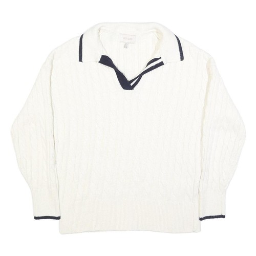 Joules womens white navy - womens,