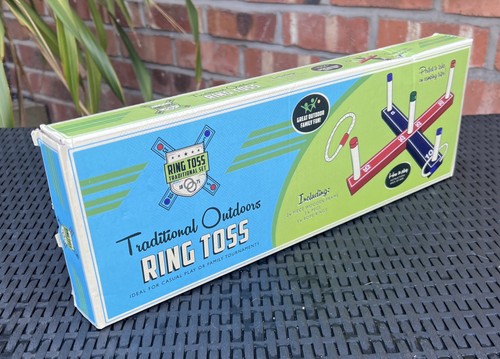 Quoits wooden garden game - wooden,