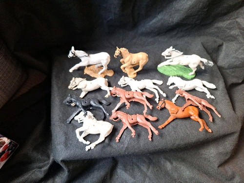Horses assorted various sizes - horses,