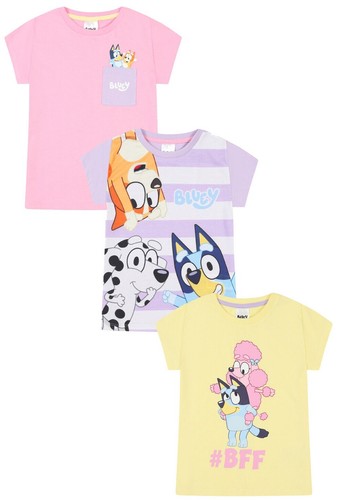 Girls bluey pack pink - bluey, 3