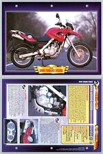BMW Funduro F650GS - 2000 - Off-Road - Atlas Motorbike Fact File Card